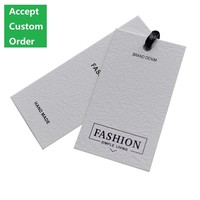 Custom Design Clothes Hang Tag with strings