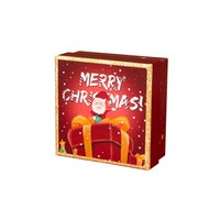 Exquisite Merry Christmas Gift packing paper box