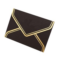 Exquisite Business invitation Envelopes with custom gold stamping edge