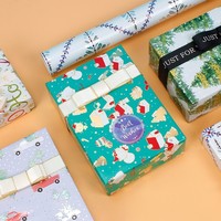 Christmas Gilding Aluminum Foil Gift Wrapping Paper Series