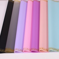 Exquisite Water-proof Plastic Flower Wrapping Paper