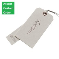 Custom Design Clothes Hang Tag with strings