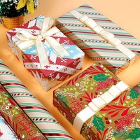 Christmas Gilding Aluminum Foil Gift Wrapping Paper Series